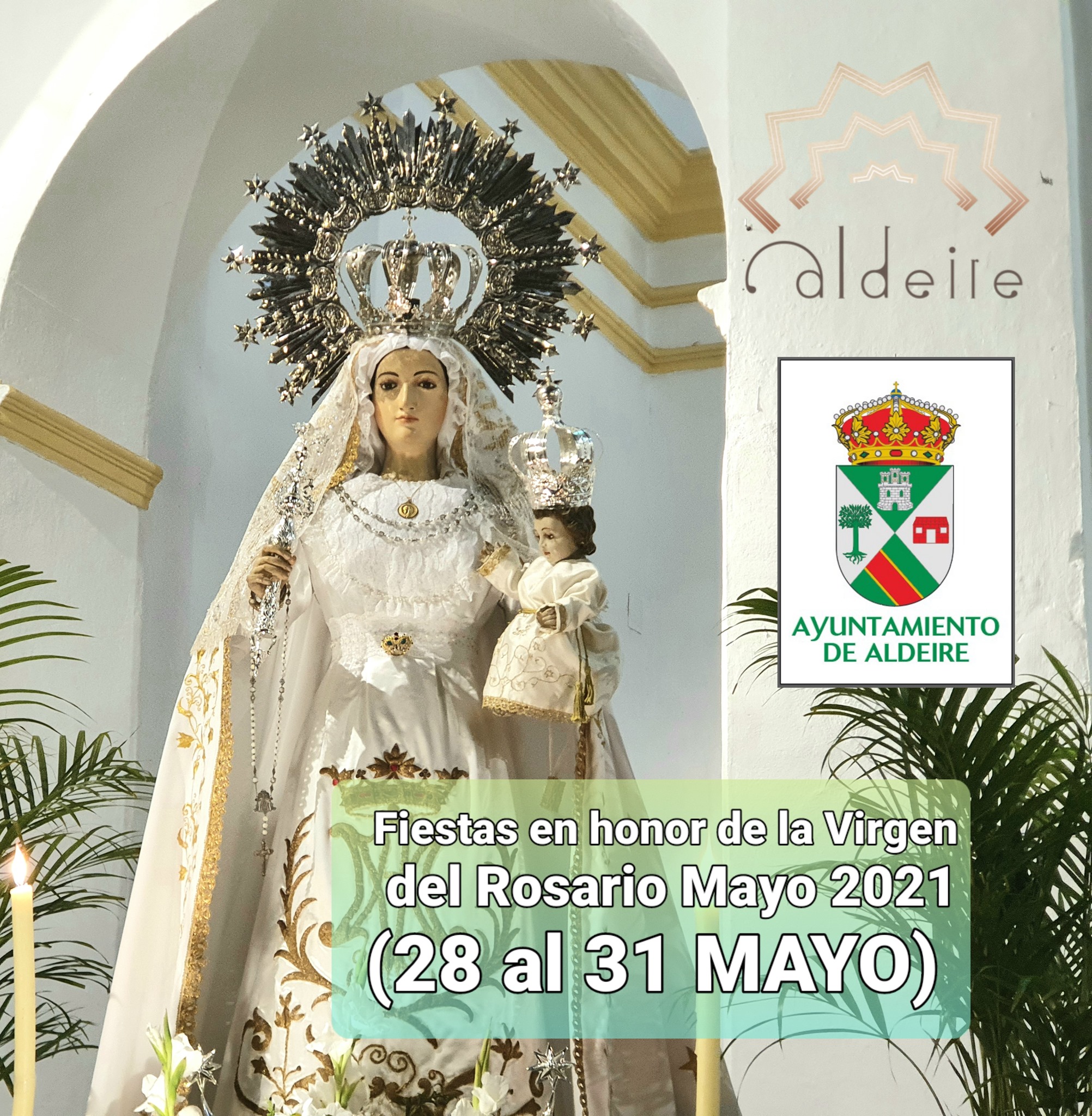 Fiestas patronales en honor de Nuestra Señora del Rosario 2021 Aldeire